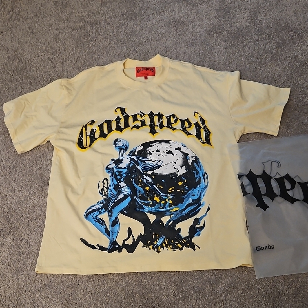 Cream Graphic T-Shirt